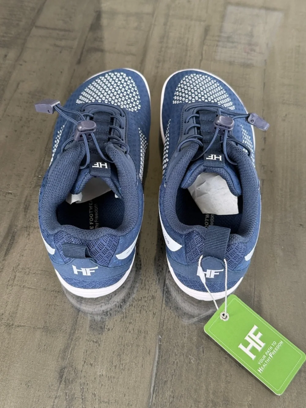 HF‎ Cloud Series Unisex Navy Blue Lightweight Barefoot Shoe. Womens 6 Men 4. NWT